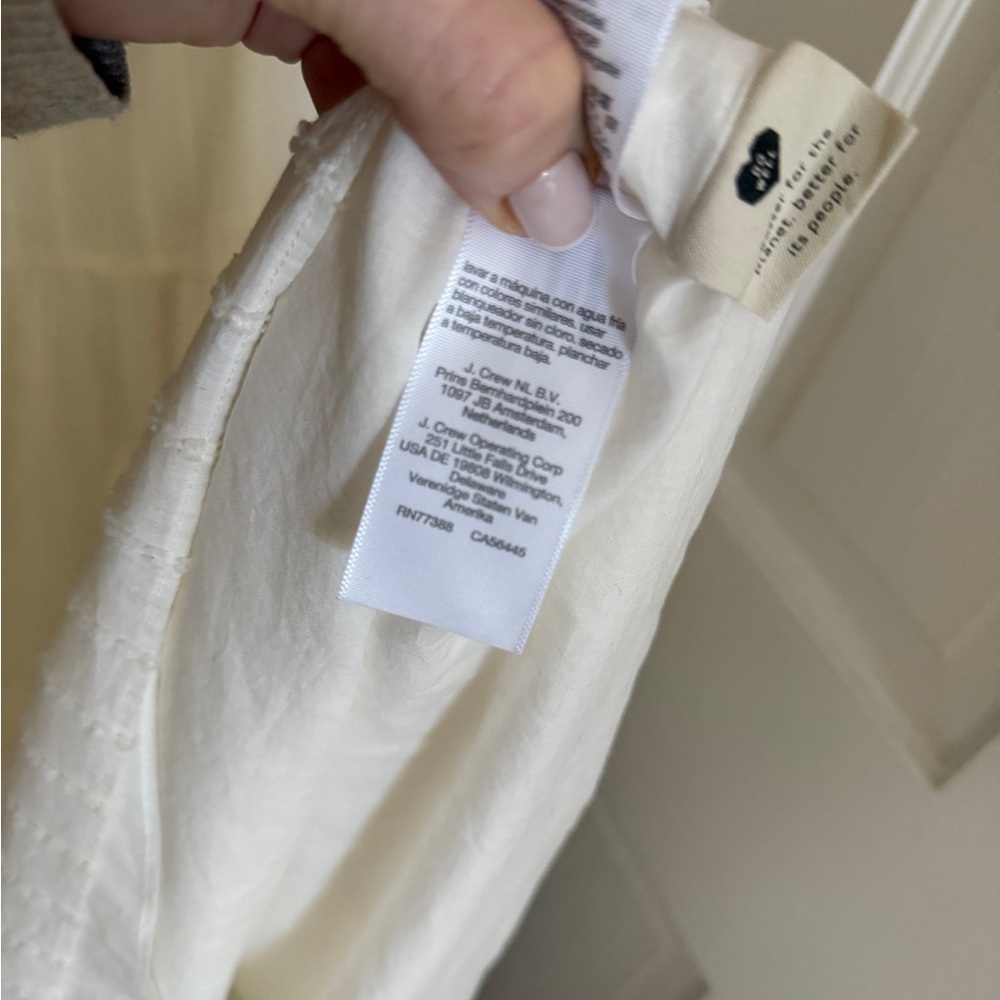 NWT Madewell Cream Dress Bubble Midi. New With Tag. Women’s Size Medium. - Picture 13 of 14
